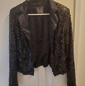 Bebe sequin blazer